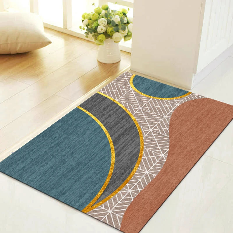 Navak Carpet Traditional Chinese Style  Diatom Mud Entrance Door Mat Antislip Home Outdoor Kitchen Rug Hallway Bathroom Porch Floor Carpet