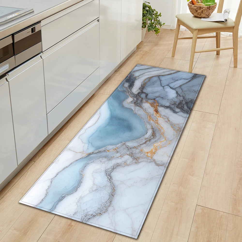 Navak Carpet Entrance Doormat Kitchen Mat House Bathroom Hallway Non-Slip Foot Rug Home Living Room Balcony Bedroom Floor Decoration Carpet