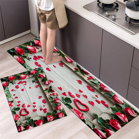 Navak Carpet Kitchen Mat Carpet for Floor Home Entrance Doormat Bedroom Living Room Decor Bedside Rug Hallway Balcony Bathroom Anti-Slip Mat