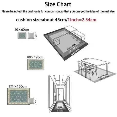 Navak Carpet Kids Play Area Rugs Airport Landing Strips Top View Aircraft and Airplane Arrival Carpet Kids' Bedroom Playroom Nursery 3D Decor