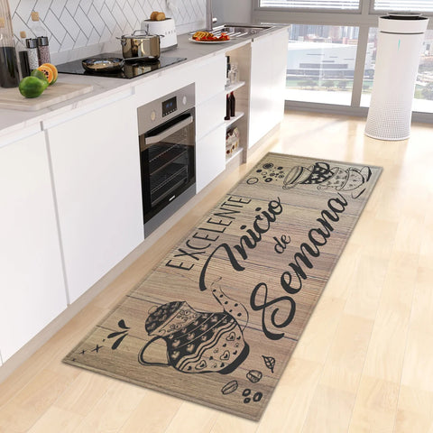 Navak Carpet Kitchen Floor Mat Hallway Entrance Doormat Home Living Room Children Bedroom Decoration Long Carpet Bath Door Anti-Slip Foot Rug
