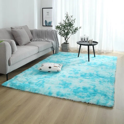 Navak Carpet Gray Bedroom Living Room Home Carpet Nordic Fluffy Plush Children's Room Decor Non Slip Mats Lounge Porch Table Coffee Large Rug