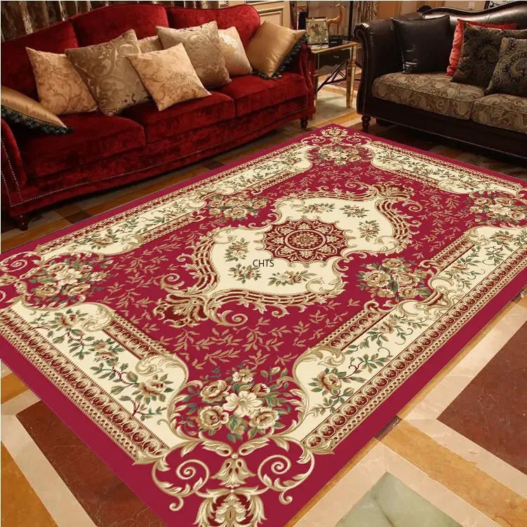 Navak Carpet European Luxury Living Room Carpet Bedroom Decoration Rugs Lounge Decor Tatami Rug Entrance Door Mat Large Size Soft Foldable