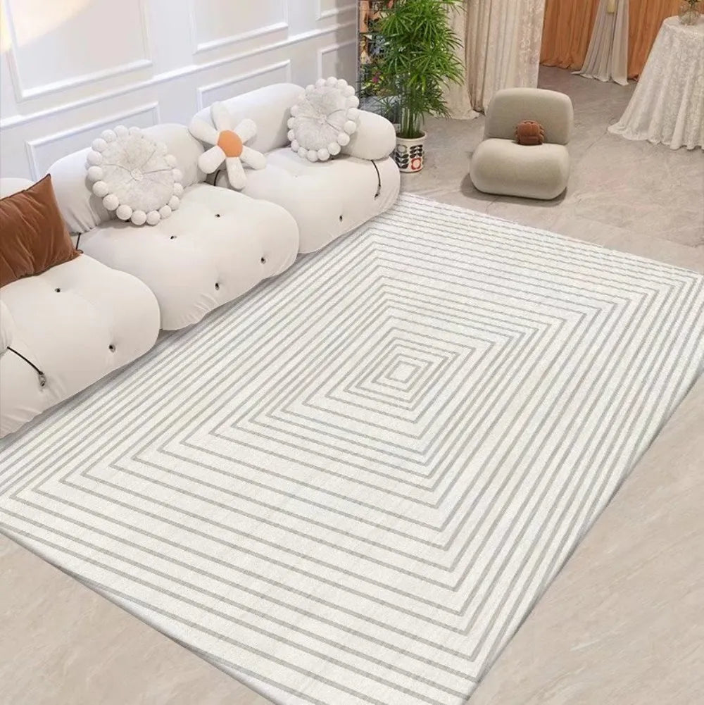 Navak Carpet Exclusive Picks Scandinavian Style Geometric Rug Living Room Study Wearable Design Modern Home Studio Ins Style Space