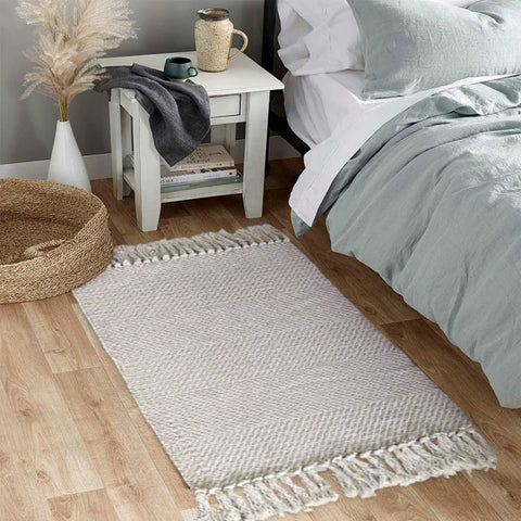 Navak Carpet Nordic Cotton Linen Carpet for Living Room Bedroom Area Rugs Kids Room Bedside Floor Mat Water Absorbent Bath Carpets Doormat