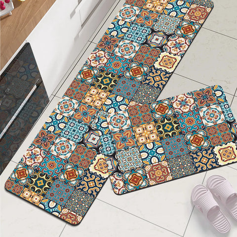 Navak Carpet Super Absorbent Kitchen Mat Waterproof Long Area Kitchen Rug For Living Room Bedroom Foot Mat Hallway Carpet Doormat Washable