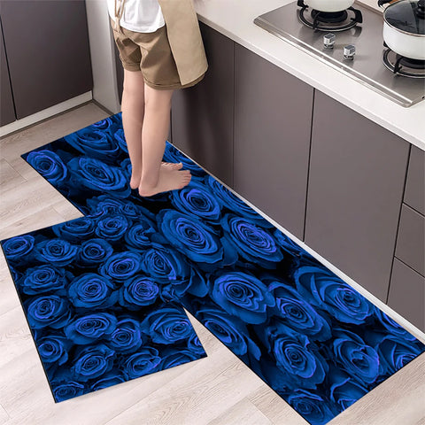 Navak Carpet Kitchen Mat Carpet for Floor Home Entrance Doormat Bedroom Living Room Decor Bedside Rug Hallway Balcony Bathroom Anti-Slip Mat