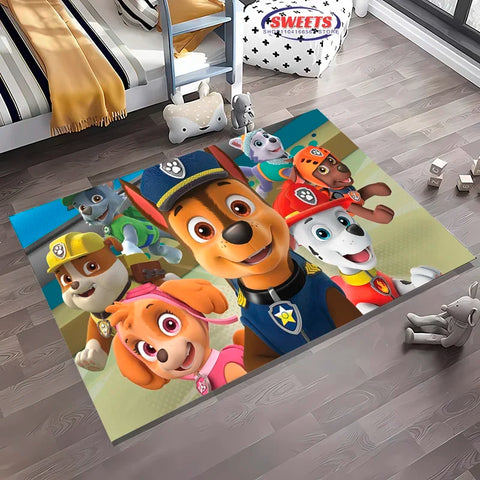 Navak Carpet 3D New Arrive Cute Dog Cartoon Carpet,Rug for Living Room Children's Bedroom Sofa Kitchen Doormat Decor,Kid's Non-slip Floor Mat