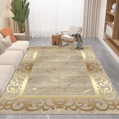 Navak Carpet Nordic Luxury Style Carpet in The Living Room Easy Clean Absorbent Soft Mat Antiskid Lounge Decor Rugs Big Size Room Floor Mats