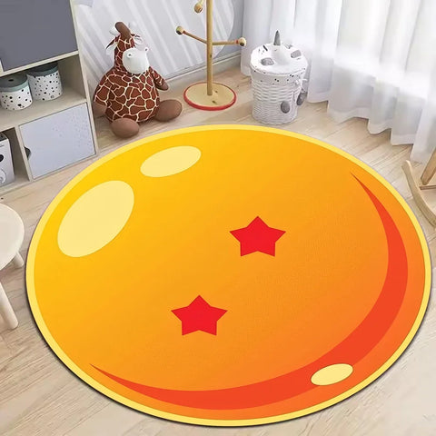 Navak Carpet Daily Picks Anime D-Dragon-Ball  Inspired Rug for Living Room Decor Bedroom Bedside Soft Carpet Sofa Mat Gaming Room Swivel Chair Mat