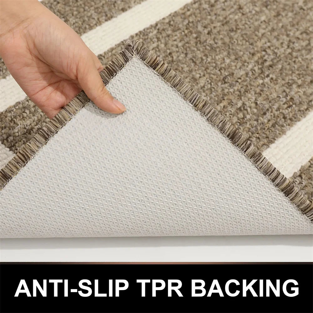 Navak Carpet Olanly Door Mat Dirt Resistant Entrance Foot Mat Outdoor Soft Kitchen Rug Non-Slip Floor Carpet Absorbent House Welcome Doormat