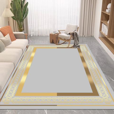 Navak Carpet Nordic Luxury Style Carpet in The Living Room Easy Clean Absorbent Soft Mat Antiskid Lounge Decor Rugs Big Size Room Floor Mats