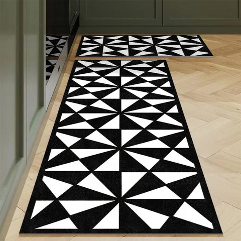 Navak Carpet Polyster Kitchen Carpet Mats for Floor Bedroom Living Room Area Rug Soft Washable Carpet Anti Slip Bathroom Entrance Doormat
