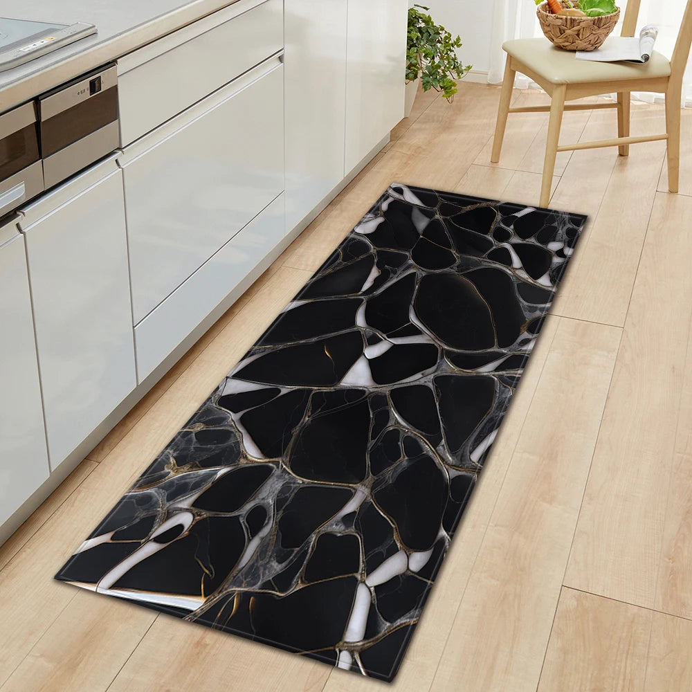 Navak Carpet Entrance Doormat Kitchen Mat House Bathroom Hallway Non-Slip Foot Rug Home Living Room Balcony Bedroom Floor Decoration Carpet