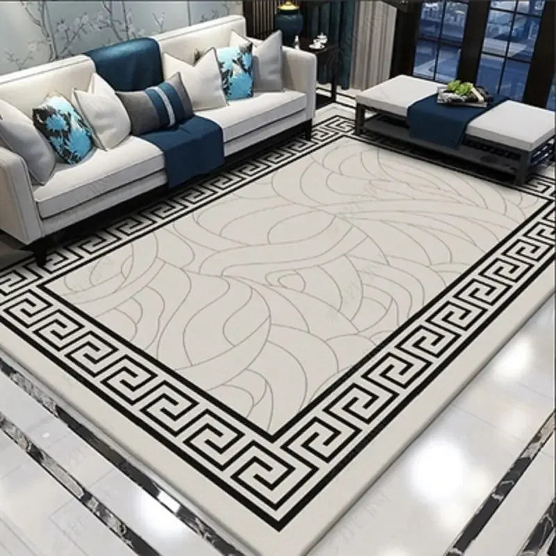 Navak Carpet New Chinese Style Decoration Home Carpets for Living Room Large Bedroom Rug Dining Room Decor Coffee Tables MAT Machine Washable
