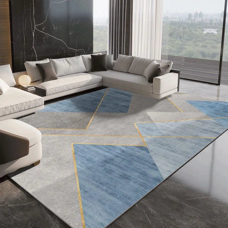 Navak Carpet Deluxe Grey Carpet Living Room Decoration Home Bedroom Carpet Lounge Rug Entrance Door Mat Foot  Area Rug Large  Nordic style