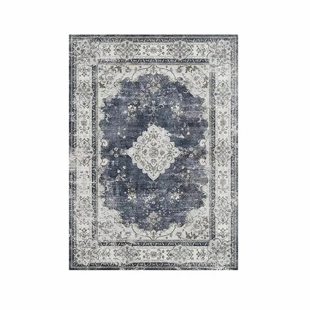 Navak Carpet MBG23Exclusive Picks Bohemian Faux Wool Rug - Ultra-Thin, Stain-Resistant,Non-Slip Carpet for Study Room & Living Room,Soft Floor Mat4Fb&