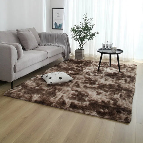 Navak Carpet Gray Bedroom Living Room Home Carpet Nordic Fluffy Plush Children's Room Decor Non Slip Mats Lounge Porch Table Coffee Large Rug
