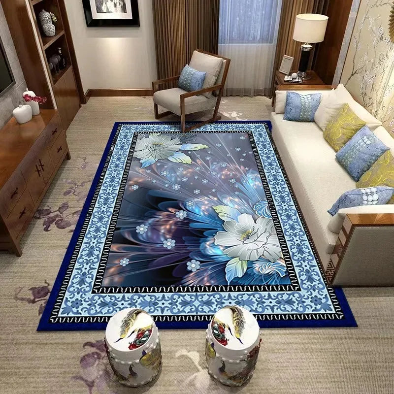 Navak Carpet Large Size New Chinese Rug, Floral Bird and Creative Pattern Living Room Mat, Home Decor Carpet, Diverse Scene Floor Cover