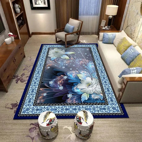 Navak Carpet Large Size New Chinese Rug, Floral Bird and Creative Pattern Living Room Mat, Home Decor Carpet, Diverse Scene Floor Cover