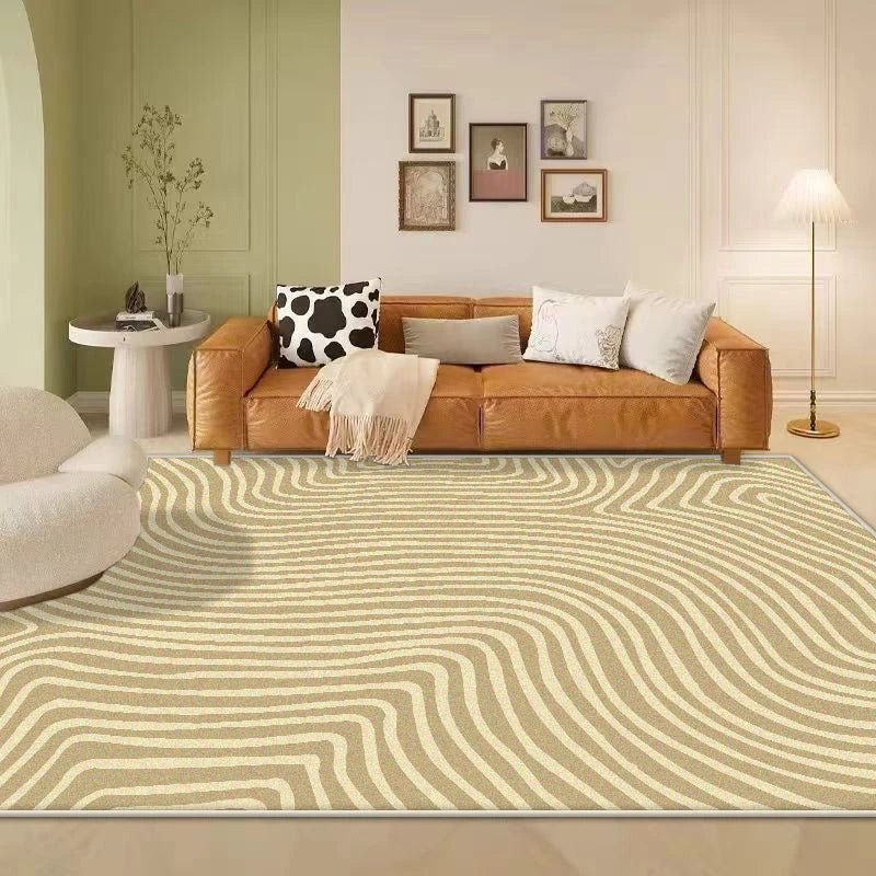 Navak Carpet Modern Ins Big Size Living Room Rugs Simple Style Antiskid Room Decor Bedroom Carpet Soft Washable Sofa Table Mat Easy Cleaning