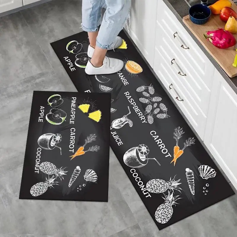 Navak Carpet RAKKS Simple Diatomaceous Earth Printing Anti Slip Absorbent Pad Durable Carpet Environmentally Friendly Soft,  Bath Mats