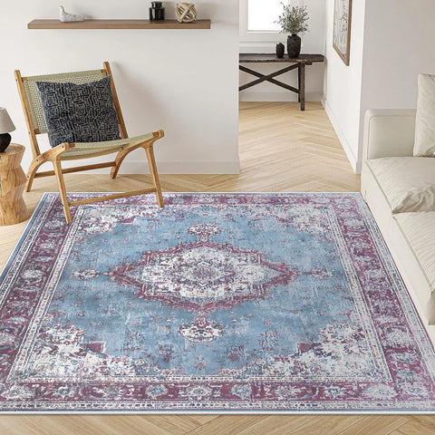 Navak Carpet Persian Style Retro Carpet for Living Room 200x300 Luxury Large Area Rugs for Bedroom Decoration Easy clean Anti-slip Lounge Mat