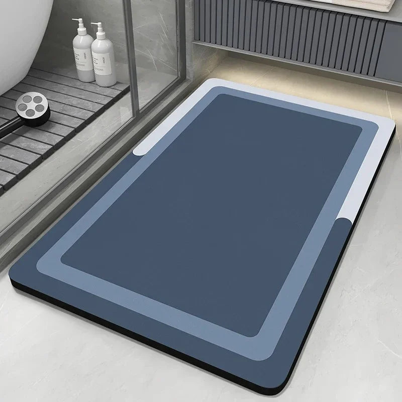 Navak Carpet Super Absorbent Bathroom Rug Bath Mat Floor Foot Mats Quick Dry Non-Slip Shower Pad Toilet Carpet Washable
