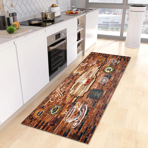 Navak Carpet Entrance Doormat House Kitchen Rug Coffee Bathroom Hallway Decoration Carpet Living Room Bedroom Floor Balcony Non-Slip Foot Mat