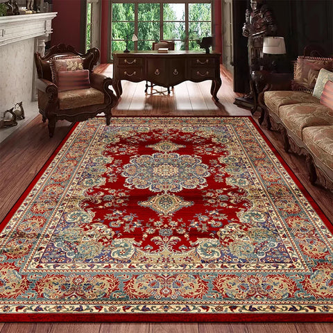 Navak Carpet Classic Persian Style Luxury Rug Elegant Washable Carpet for Living Room Bedroom Sophisticated Home Decor Floor Mat Kitchen Mat