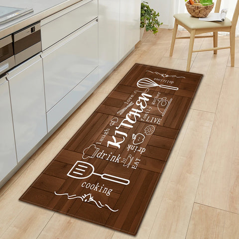Navak Carpet Kitchen Mat Entrance Doormat Home Living Room Hallway Decoration Carpet House Balcony Bath Door Bedroom Floor Non-Slip Foot Rug