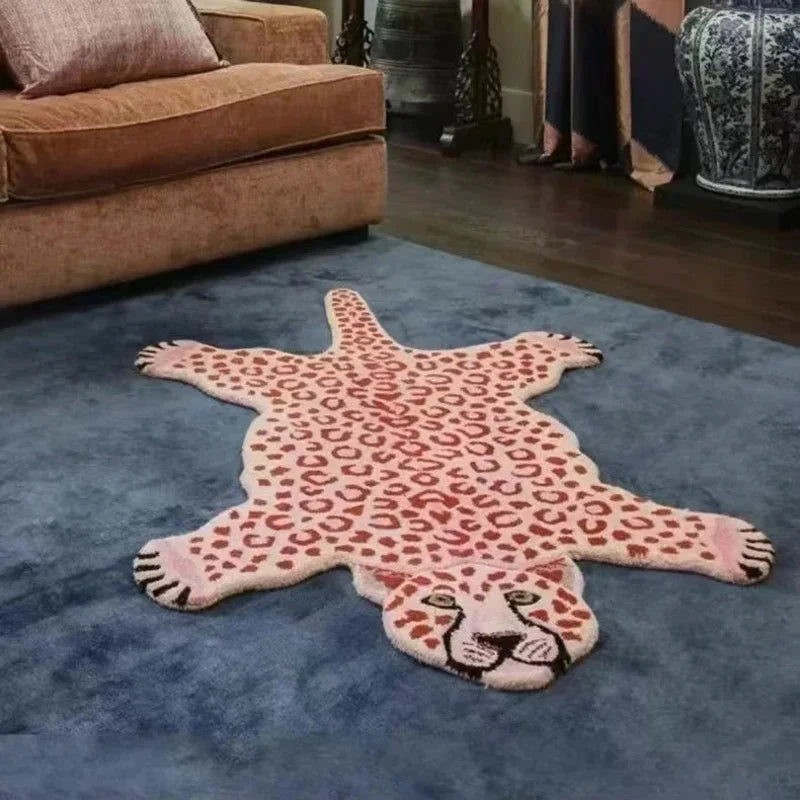 Navak Carpet Exclusive Picks Upgraded Material Creative Cute Animal Bedside Rug Living Room Bedroom Kitchen Bathroom Non-slip Carpet Rug Mat