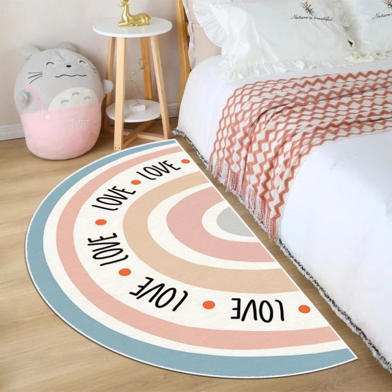 Navak Carpet Exclusive Picks Summer Simple Geometric Anti-Fouling Anti-Static Floor Mats Easy Care Living Room Bedroom Flannel Carpet Home Decoration