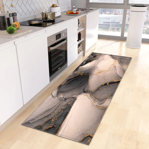 Navak Carpet Entrance Doormat Kitchen Carpet Bedroom Floor Balcony Decoration Long Rug Custom Made Home Bath Door Hallway Anti-Slip Foot Mat