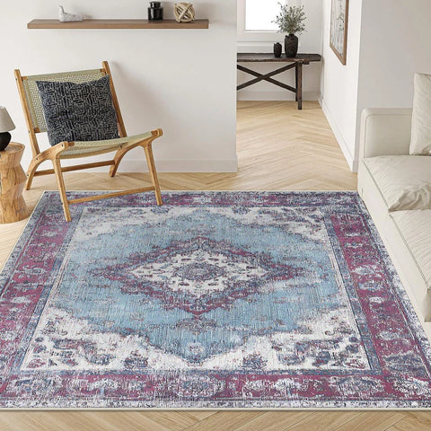 Navak Carpet Persian Style Retro Carpet for Living Room 200x300 Luxury Large Area Rugs for Bedroom Decoration Easy clean Anti-slip Lounge Mat