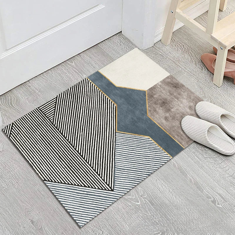 Navak Carpet Traditional Chinese Style  Diatom Mud Entrance Door Mat Antislip Home Outdoor Kitchen Rug Hallway Bathroom Porch Floor Carpet