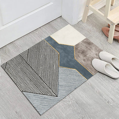 Navak Carpet Traditional Chinese Style  Diatom Mud Entrance Door Mat Antislip Home Outdoor Kitchen Rug Hallway Bathroom Porch Floor Carpet