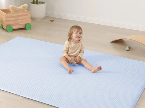 Navak Carpet Papamama Summer Soft Carpet  Cooling Floor Mat Breathable Non-Slip Baby Play Mat Living Room Rug for Bedroom Playtime