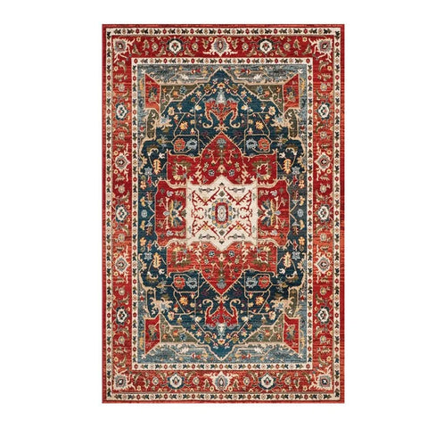Navak Carpet Retro Europe Persia Style Art Carpet Living Room Sofa Bedroom Study Kitchen Entrance Door Mat Non-slip Light Luxury Decor Rug