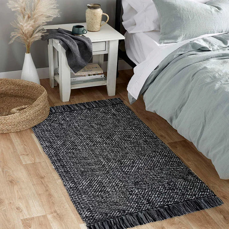 Navak Carpet Nordic Cotton Linen Carpet for Living Room Bedroom Area Rugs Kids Room Bedside Floor Mat Water Absorbent Bath Carpets Doormat