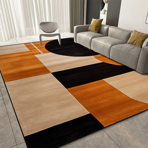 Navak Carpet Luxury Geometric Carpets for Living Room Decoration Sofa Large Area Home Rugs for Bedroom Soft Non-slip Mat for Children Коврик