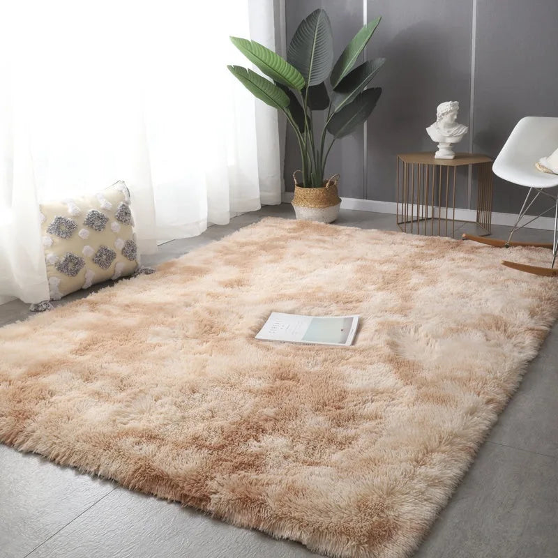 Navak Carpet Gray Carpet for Living Room Plush Rug Bed Room Floor Fluffy Mats Anti-slip Home Decor Rugs Soft Velvet Carpets Kids Room Blanket
