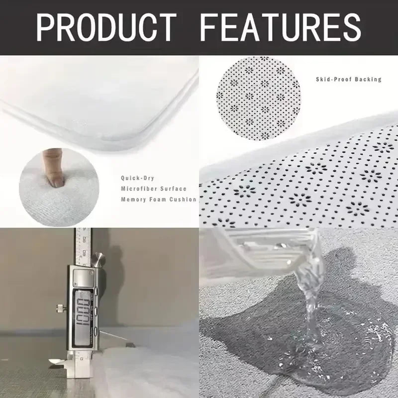 Navak Carpet Supernatural Floor Door Bathroom Kitchen Mat Anti-Slip Outdoor TV Wincherter Bros Doormat Garden Entrance Rug Carpet Footpad