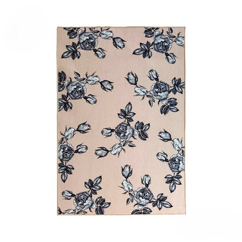 Navak Carpet Flower Shape Living Room Decoration Soft Carpet Large Size Rugs for Bedroom Washable Lounge Floor Mat Washable Cloakroom Rug