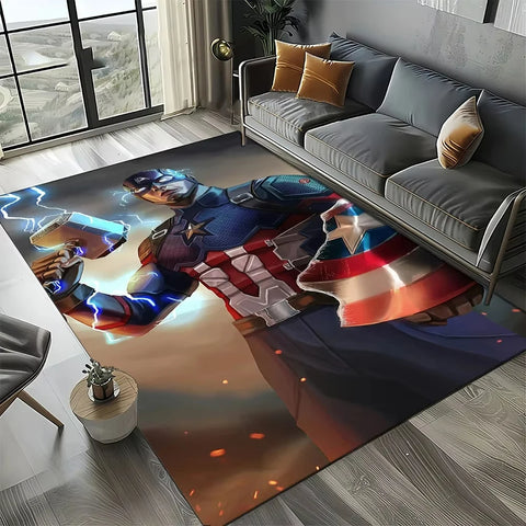 Navak Carpet Daily Picks 27 Style Cartoon Marvel SpiderMan Avengers Rug Carpet for Living Room Bedroom Home Decor Perfect Floor Mat for Any Space