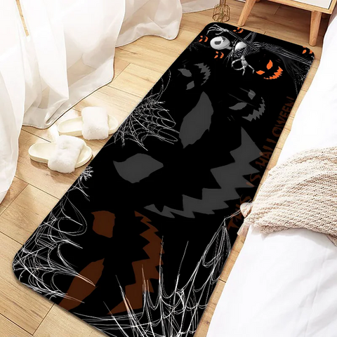 Navak Carpet Jack Skellington Door Mat Entrance Non-slip Doormat Washable Kitchen Carpet Living Room Hallway Rugs Bathroom Bath Door Mats
