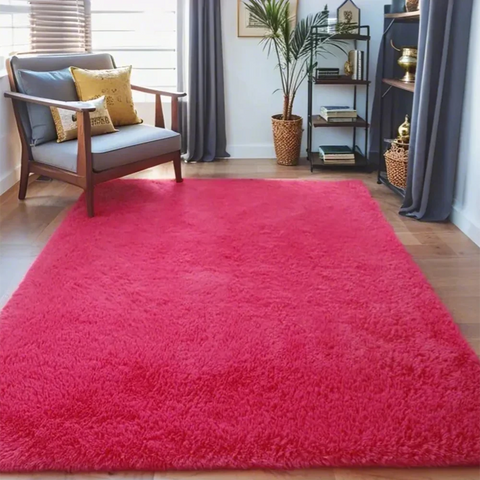 Navak Carpet Area Rugs For Bedroom Living Room Fluffy Fuzzy Shag Shaggy Soft Plush Gray Carpet Indoor Floor Gray Rug For Kids Home Dorm Decor