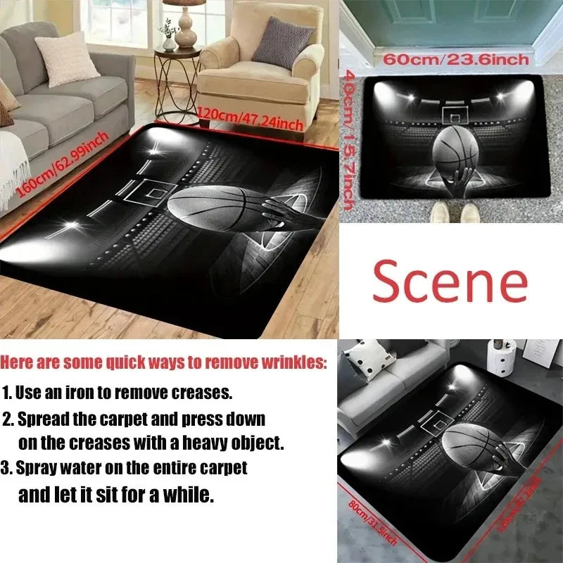 Navak Carpet KEEP OFF Carpet for Living Room Home Decoration Bedroom Bedside Flannel Floor Mat Large Area Rugs Anti-slip Balcony Foot Pad