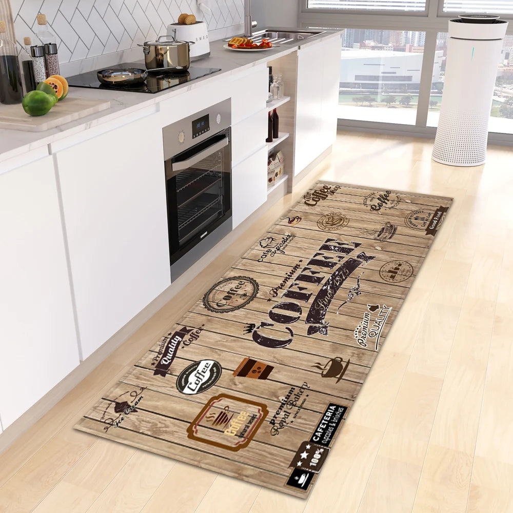 Navak Carpet Kitchen Floor Mat Hallway Entrance Doormat Home Living Room Children Bedroom Decoration Long Carpet Bath Door Anti-Slip Foot Rug