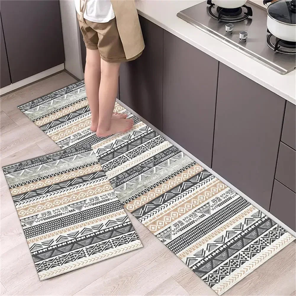 Navak Carpet Kitchen Carpet Mats for Floor Bedroom Living Room Long Bedside Area Rug Soft Washable Carpet Anti Slip Bathroom Entrance Doormat